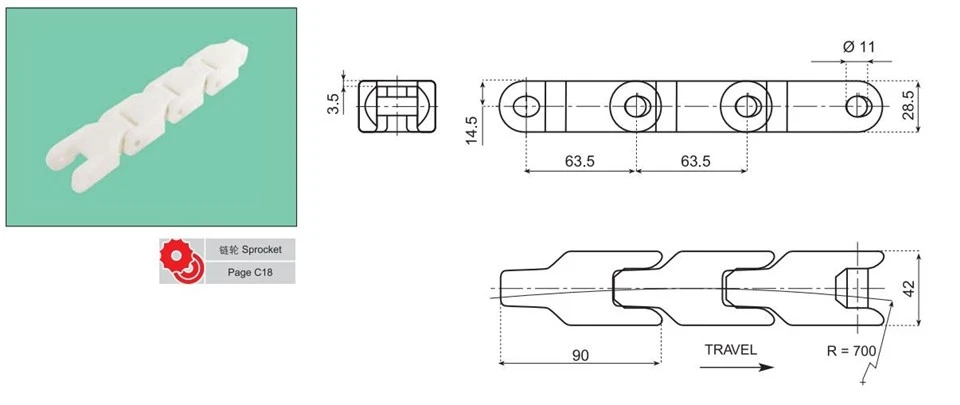 600-C CASE CONVEYOR CHAIN suppliers